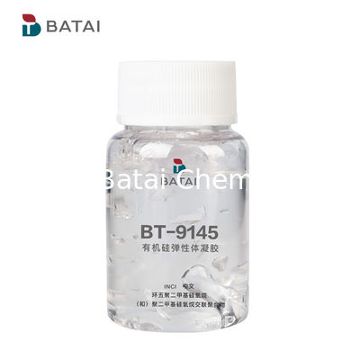 CAS 541-02-6 Dimethicone Σιλικόνο λάδι υψηλής ιξώδους για εύκολη διάχυση και μη λιπαρή αίσθηση με μακροχρόνια μεταξένια αίσθηση και κρυφή λεπτής γραμμής BT-9145