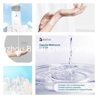 Refractive Index 1.41-1.42 Caprylyl Methicone Essential Skin Care Ingredients for Enhanced Refractive Performance