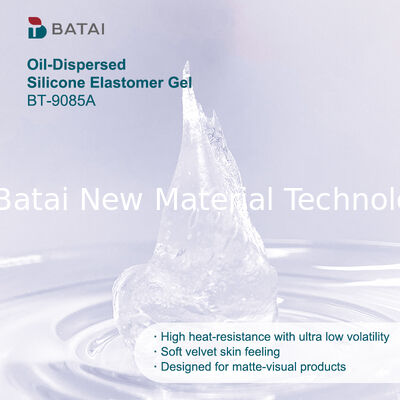 D5-Free Silicone Elastomer Gel με Ματ Φινίρισμα για Lip Mud