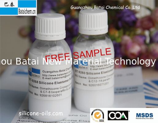 BT-9268 γαλακτώδης άσπρη υγρή αναστολή ελαστομερούς σιλικόνης με την μαλακός-εστίαση και την ευχάριστη αφή